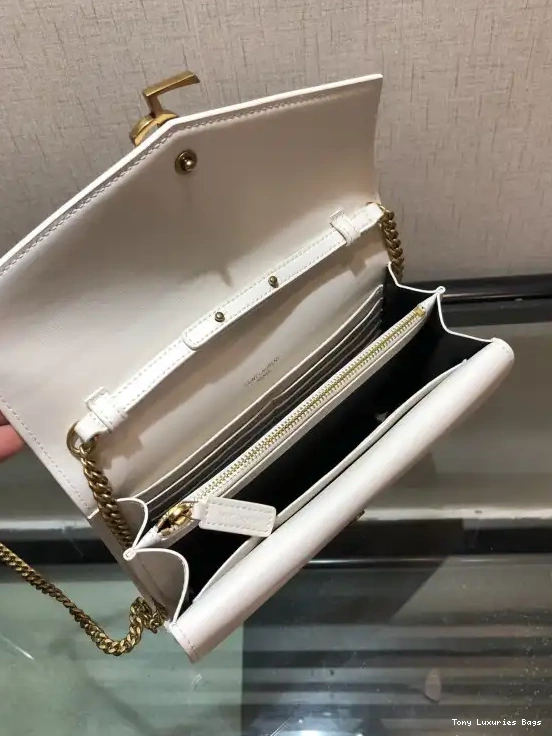 Tony Luxuries YSL SULPICE WALLET CHAIN MEDIUM 0624